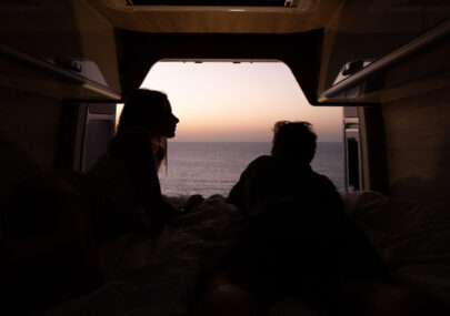 traveling in a camper van as a therapy