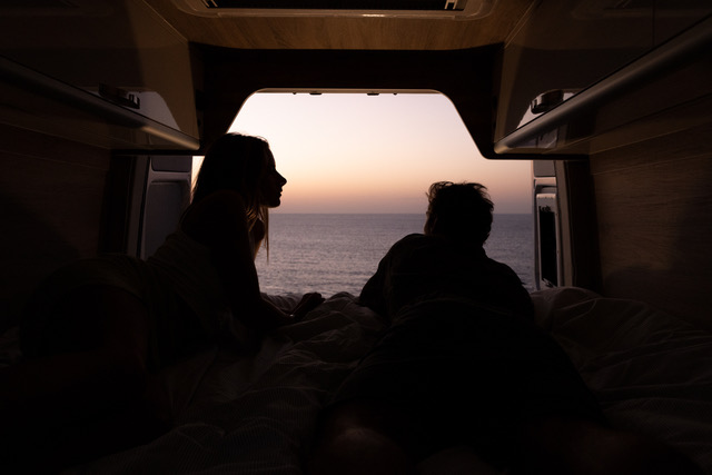 traveling in a camper van as a therapy